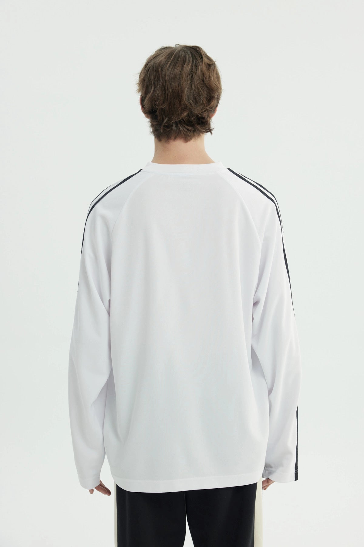 Polera Hombre Oversize Blanco