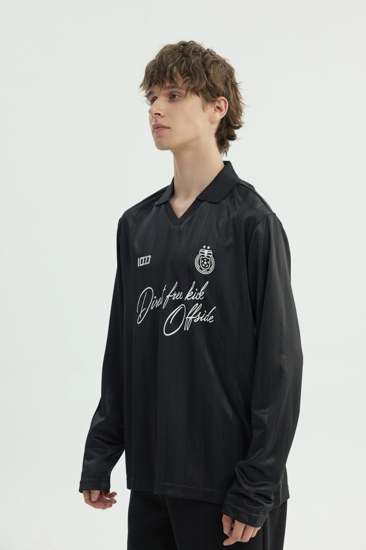 Polera Hombre Oversize Negro