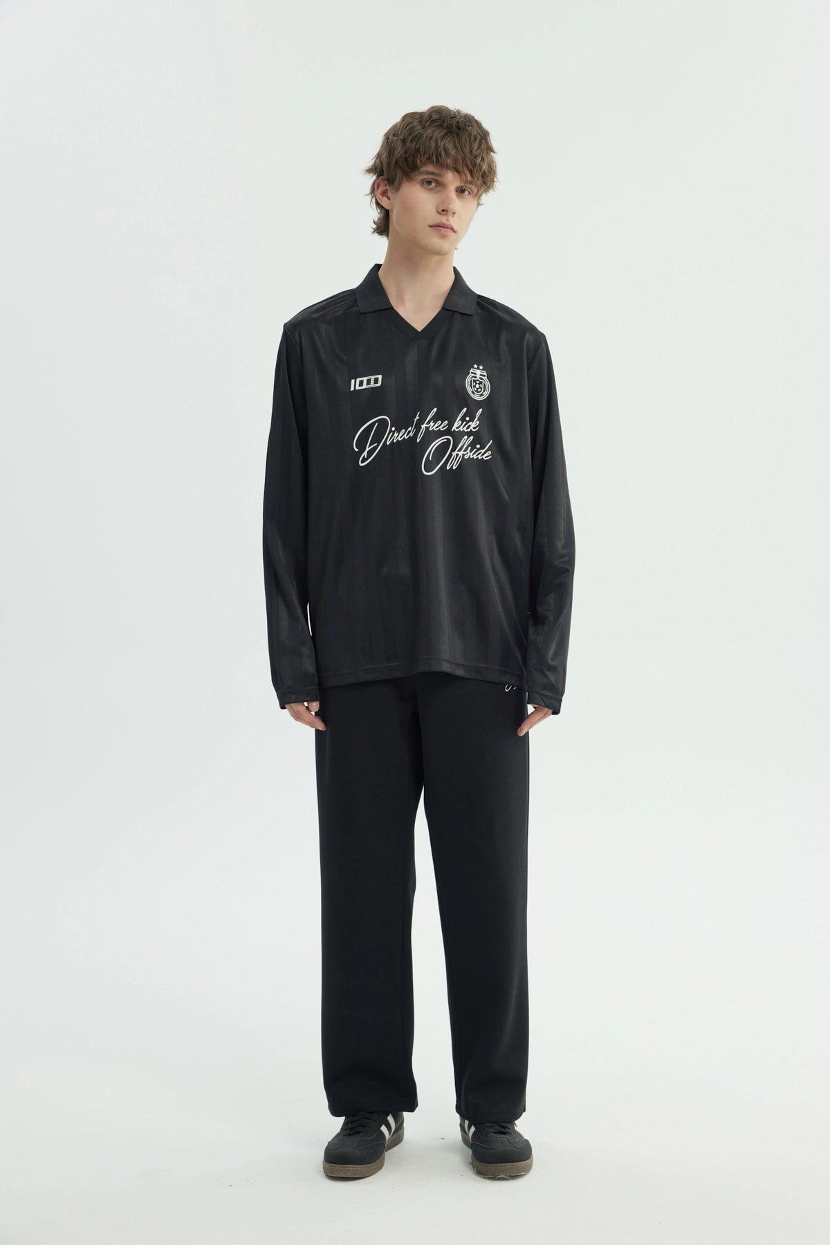 Polera Hombre Oversize Negro