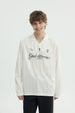 Polera Hombre Oversize Blanco