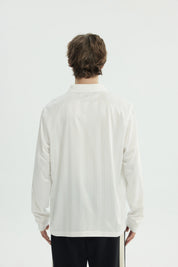 Polera Hombre Oversize Blanco