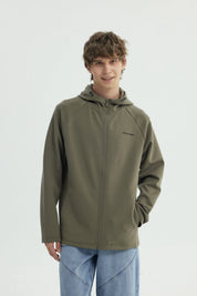 Polerón Hombre Regular Verde Militar
