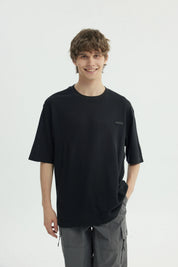 Polera Hombre Oversize Negro