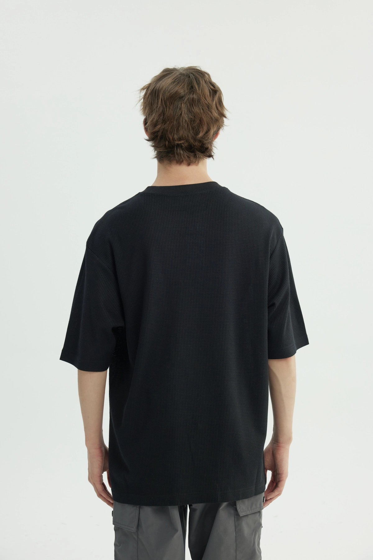 Polera Hombre Oversize Negro