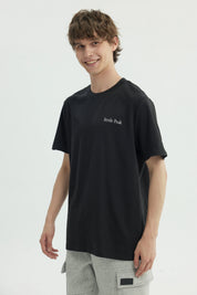 Polera Hombre Regular Negro