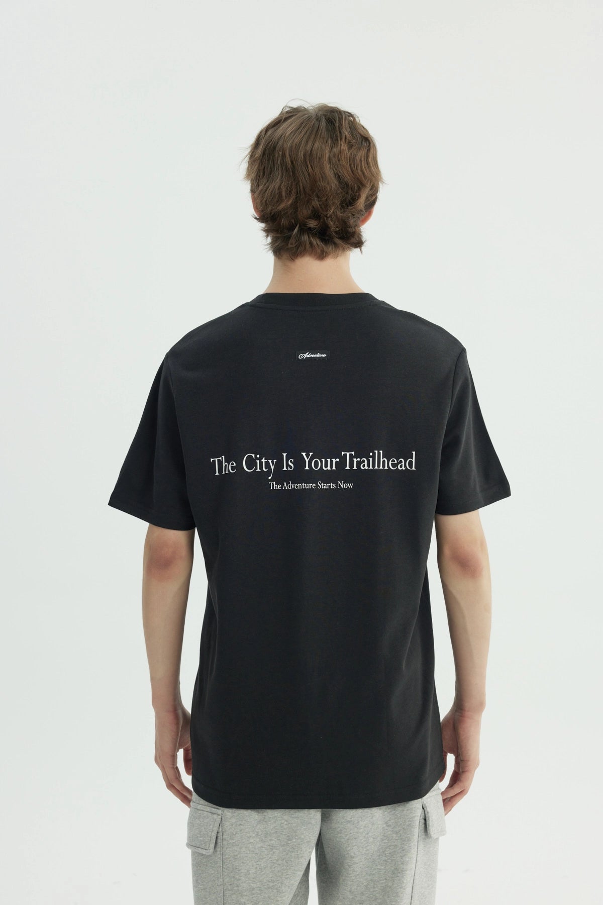 Polera Hombre Regular Negro