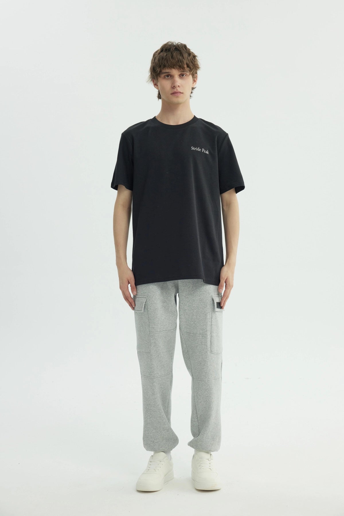 Polera Hombre Regular Negro