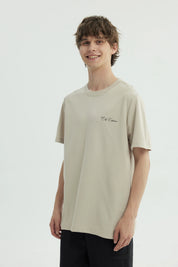 Polera Hombre Regular Beige