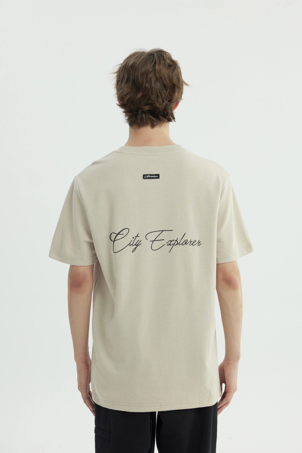 Polera Hombre Regular Beige