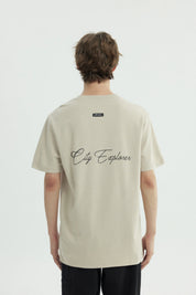 Polera Hombre Regular Beige