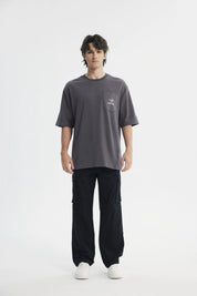 Polera Hombre Oversize Marengo