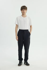 Pantalón Buzo Hombre Pitillo Negro