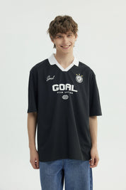 Polera Hombre Oversize Negro