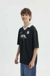 Polera Hombre Oversize Negro