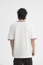 Polera Hombre Oversize Crudo
