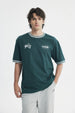 Polera Hombre Oversize Verde