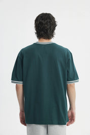 Polera Hombre Oversize Verde