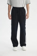 Pantalón Buzo Hombre Amplio Negro
