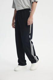 Pantalón Buzo Hombre Amplio Negro