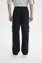 Pantalón Buzo Hombre Amplio Negro