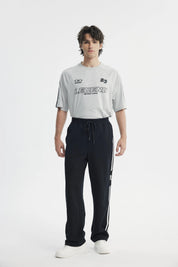 Pantalón Buzo Hombre Amplio Negro