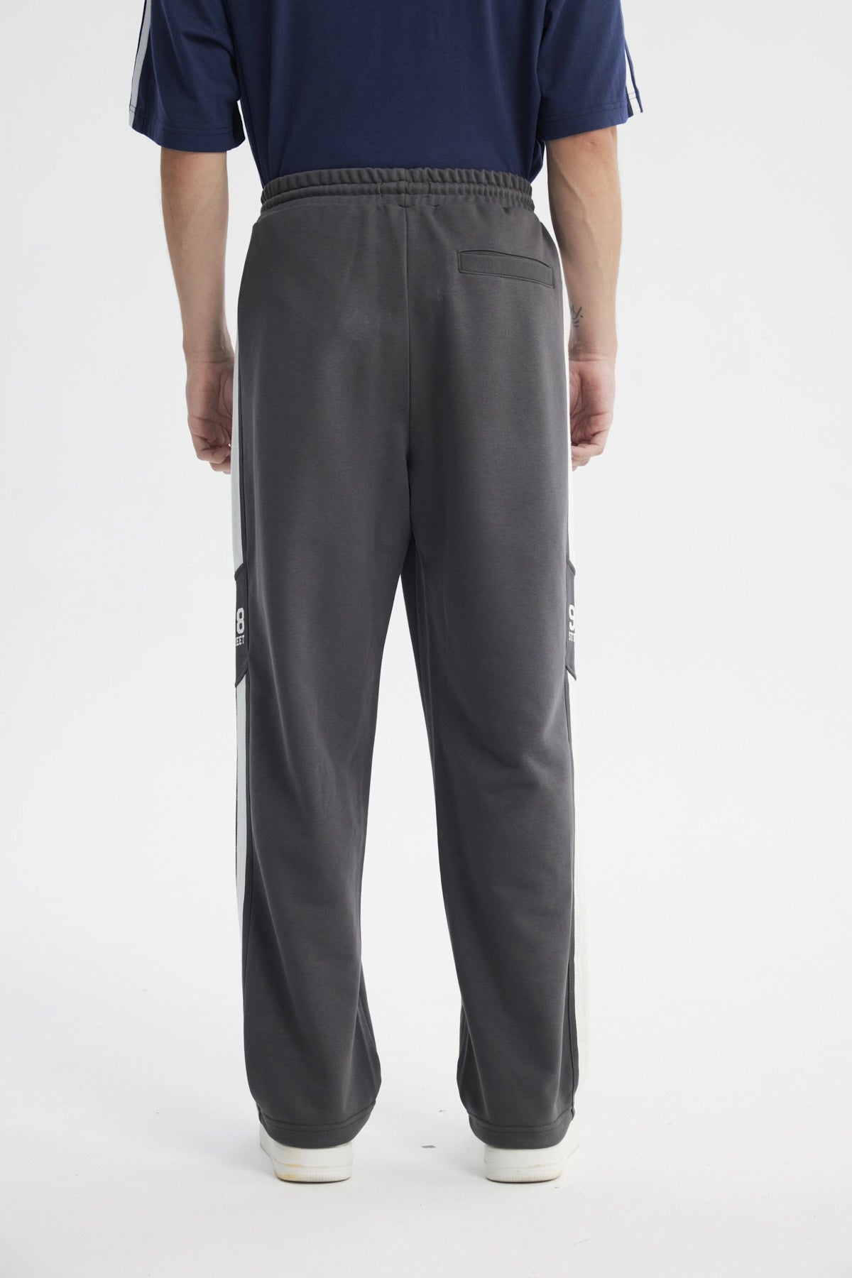 Pantalón Buzo Hombre Amplio Marengo