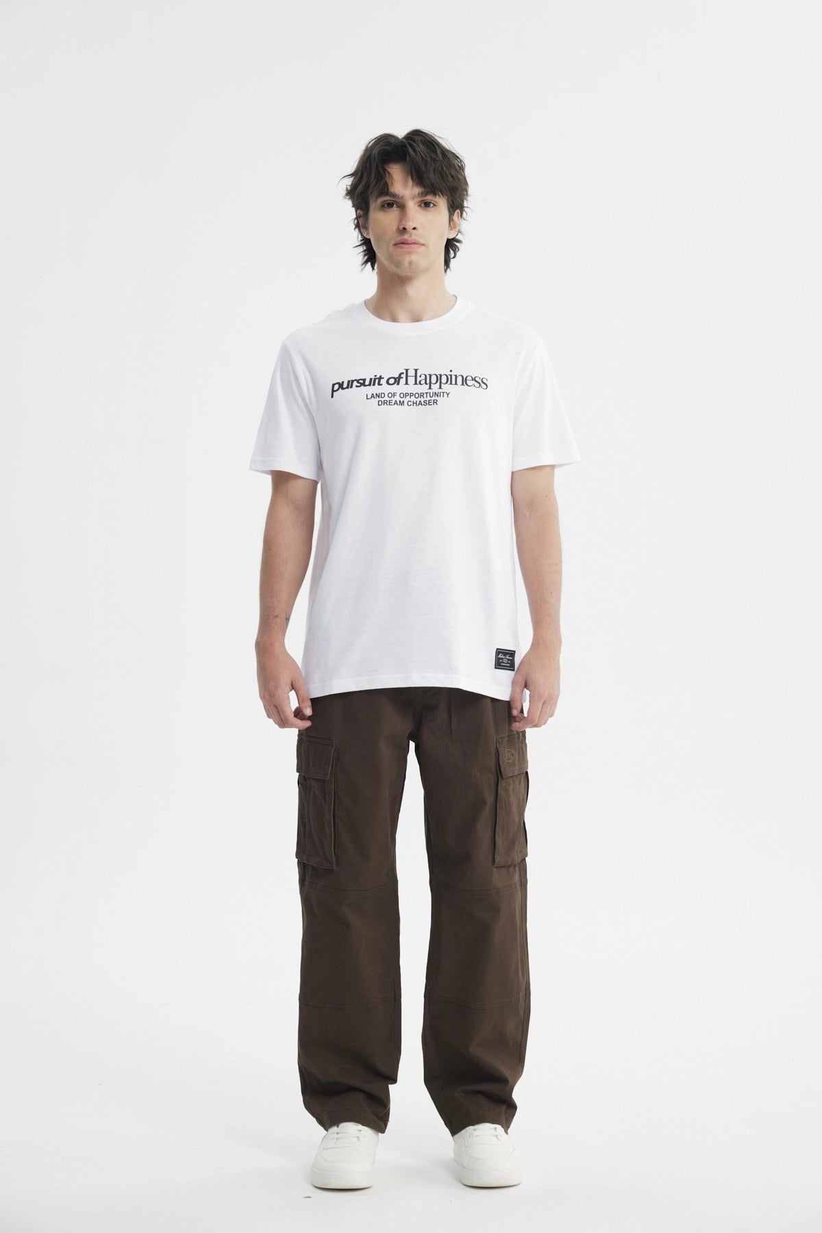 Polera Hombre Regular Blanco