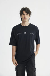 Polera Hombre Oversize Negro