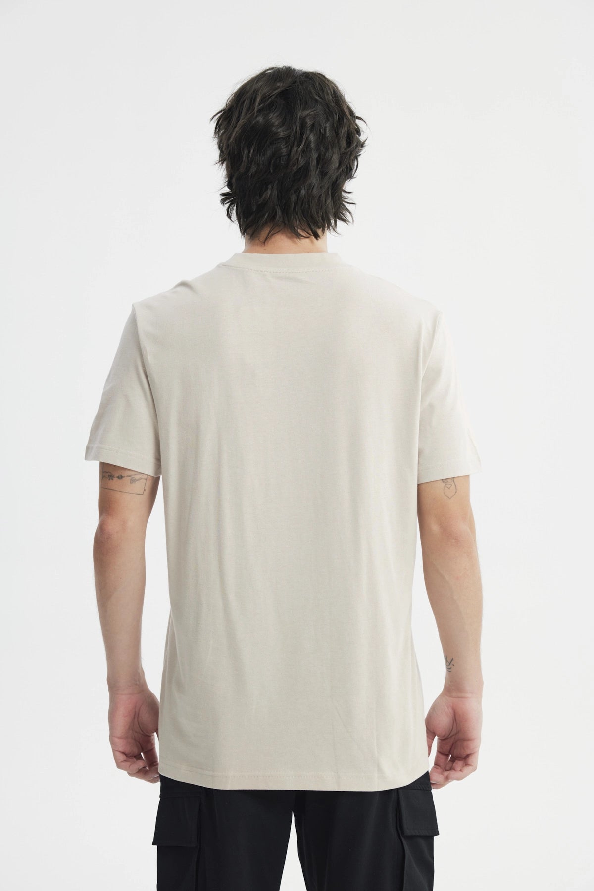 Polera Hombre Regular Beige