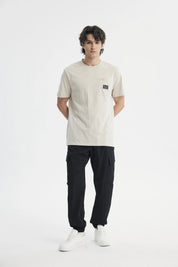 Polera Hombre Regular Beige