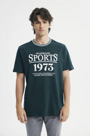Polera Hombre Regular Verde