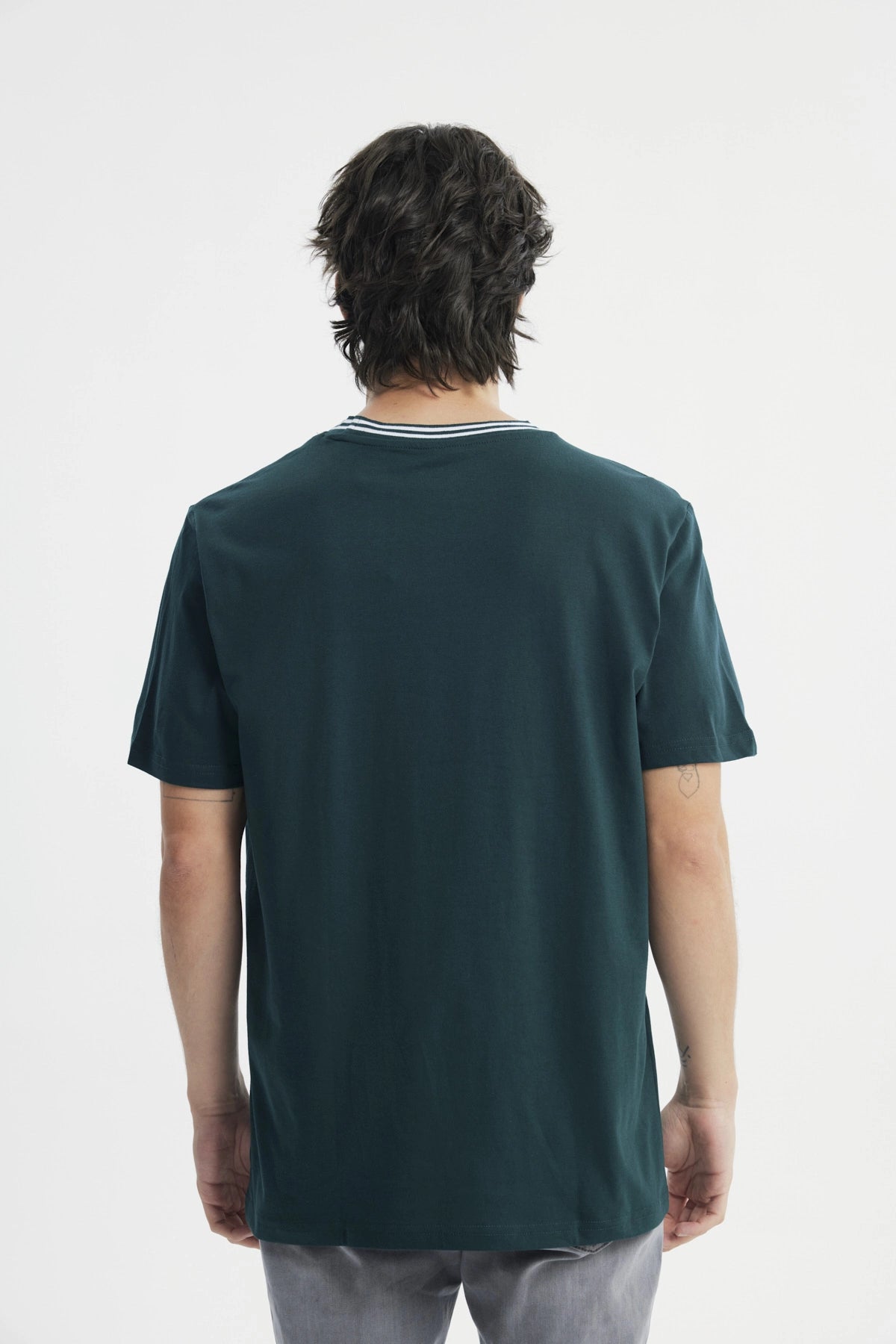 Polera Hombre Regular Verde