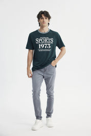 Polera Hombre Regular Verde