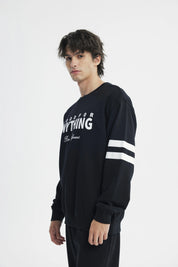 Polerón Hombre Oversize Negro