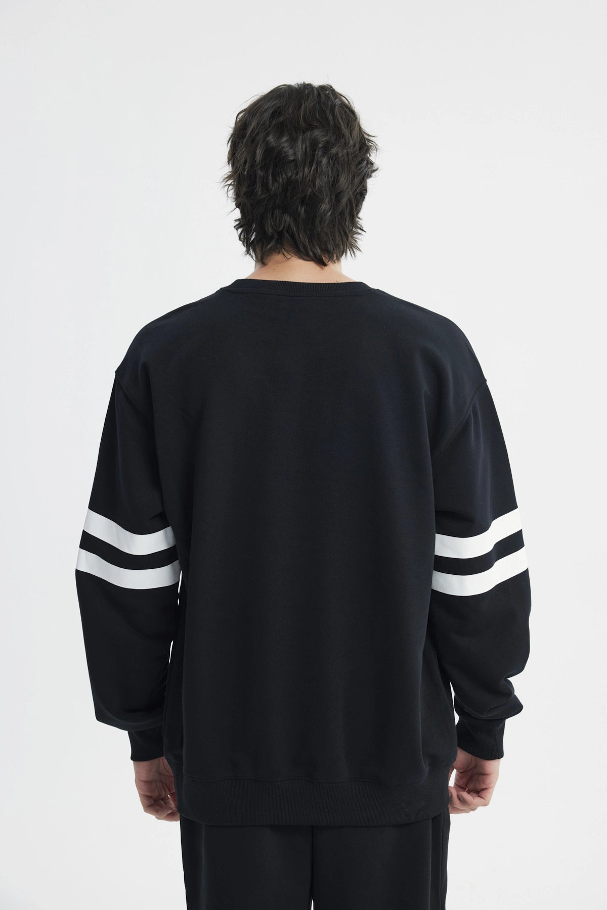 Polerón Hombre Oversize Negro