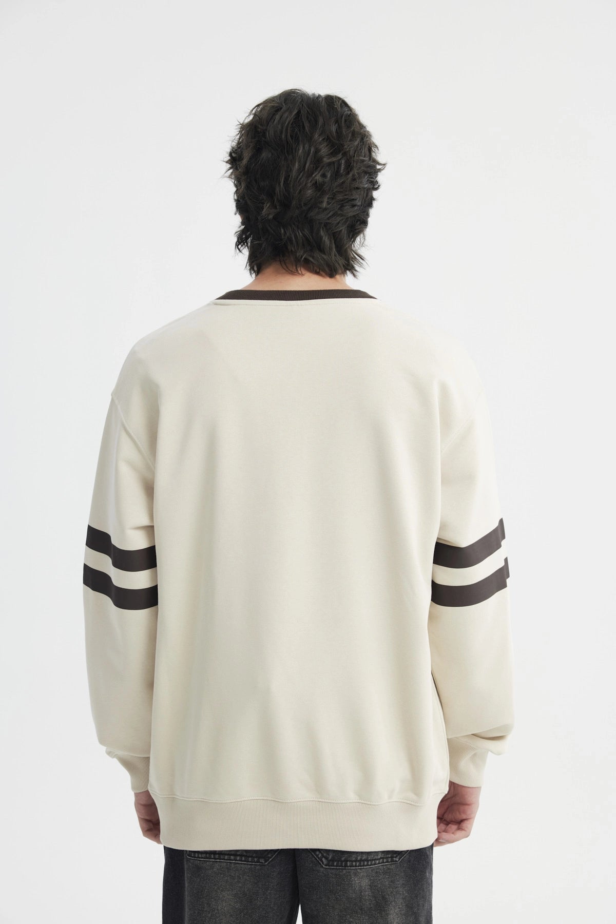 Polerón Hombre Oversize Beige