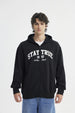 Polerón Hombre Oversize Negro