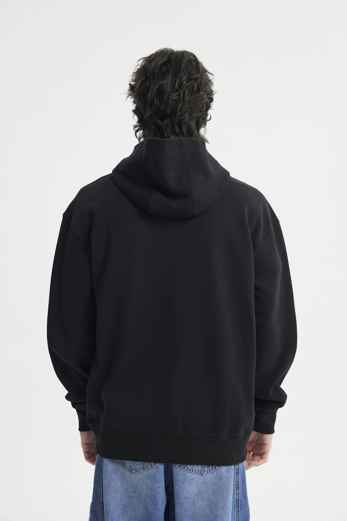 Polerón Hombre Oversize Negro