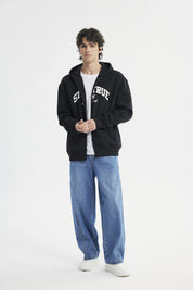 Polerón Hombre Oversize Negro