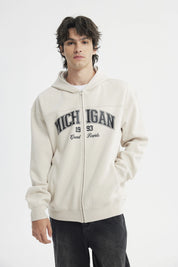 Polerón Hombre Oversize Beige