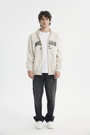 Polerón Hombre Oversize Beige