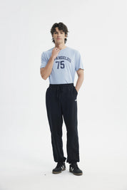 Pantalón Buzo Hombre Pitillo Negro