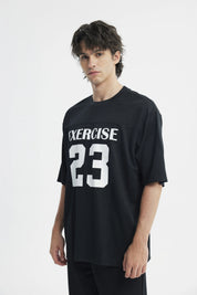 Polera Hombre Oversize Negro