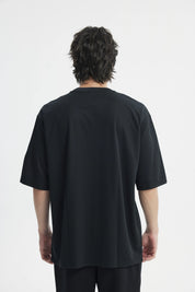 Polera Hombre Oversize Negro