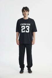 Polera Hombre Oversize Negro