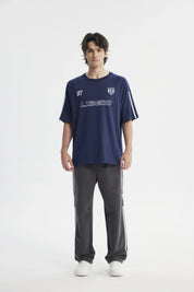 Polera Hombre Regular Azul Marino