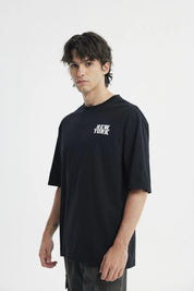 Polera Hombre Oversize Negro
