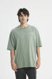 Polera Hombre Oversize Verde Claro