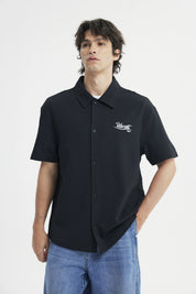 Camisa Hombre Oversize Negro