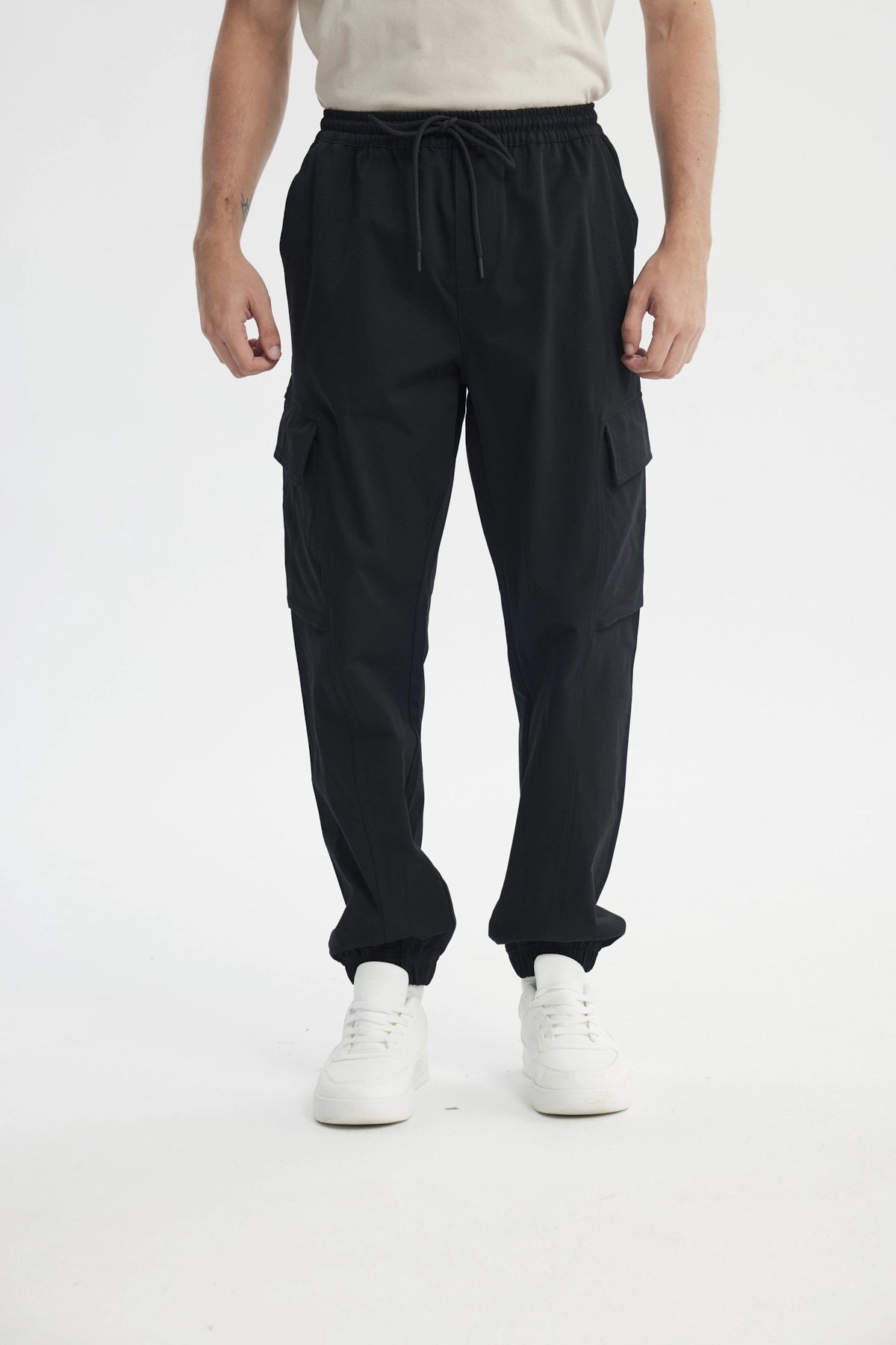 Pantalón Hombre Pitillo Negro